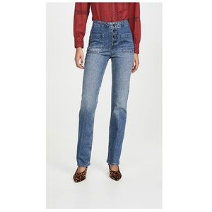 Reformation Elise Straight Leg Jeans